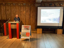Vortrag von Dr. Martin Mainberger im Zunftsaal des Rosgartenmuseums Konstanz