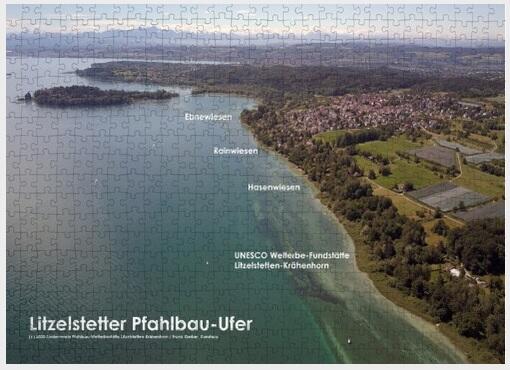 Puzzle vom Litzelstetter Pfahlbau-Ufer