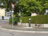 13.05.2025 Metallstele für den Info-Stop Konstanz-Staad Fähre installiert
