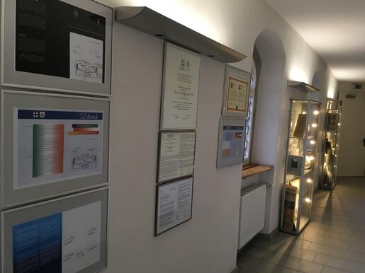 Die UNESCO-Urkunde Im Rathaus der Stadt Konstanz, (c) Stadt Konstanz, Pressebüro